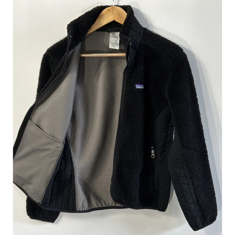 Women's Patagonia Retro X Fleece Jacket Sz Medium 23071 Quilted Trim